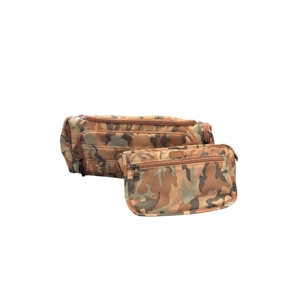 Lug Trolley Pink Camo Travel Cosmetic Toiletry Bag  and Parasail Bag SET NEW - Picture 14 of 14